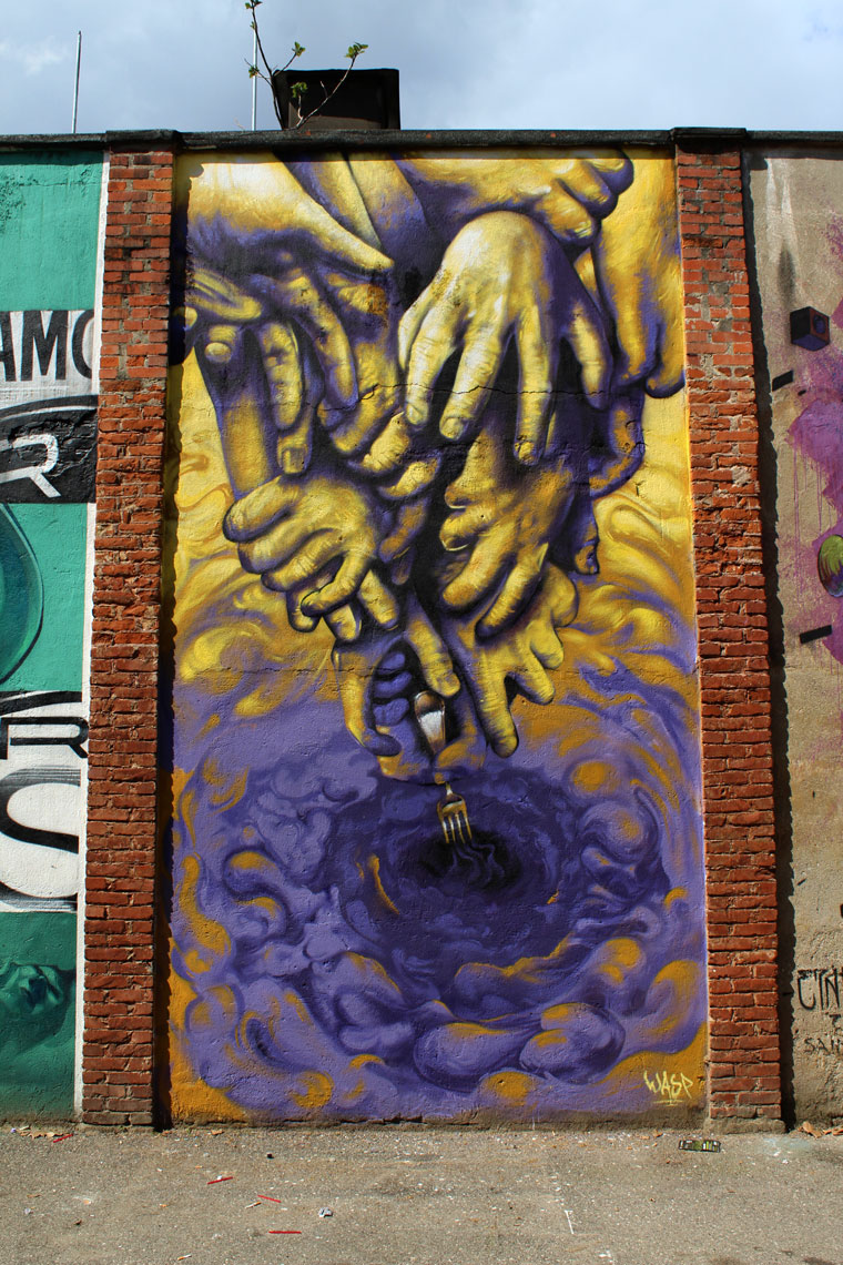 graffiti street art mural torino